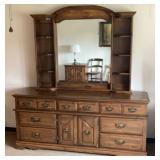 Dresser w/Mirror (Mober Inc.)W72 H78 D19