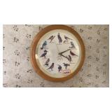 Audubon Society Bird Clock w/Sound D13