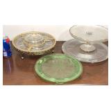 Cake Plate Lot 1 Uranium