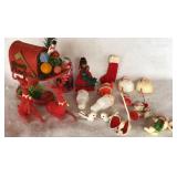 Mid 1950ï¿½s-60ï¿½s Christmas Felted Mailbox Reindeer