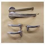 Vintage Door Handles Wing Vent Knobs