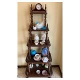 Four-Tier Wooden Display Shelf W22 H53