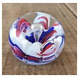 Joe St Clair Glass Paperweight