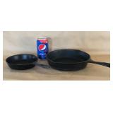 Cast Iron Skillets 3 and 9