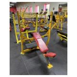 Hammer Strength Adj Olympic Incline Bench