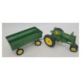 John Deere Model A Tractor w/Hay Catcher Diecast