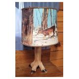 4 Deer Leg Cabin Decor Table Lamp