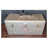 Vintage Metal Craftsman Toolbox w/Sockets,