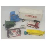 Vintage Tonka Big Rig, Matchbox Guy Warrior Car Tr