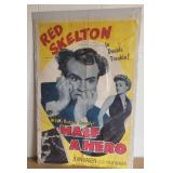 Half a Hero - Vintage Red Skelton Movie Poster