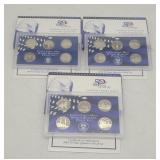 (3) US Mint 50 States Quarters Proof Sets