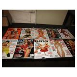 VINTAGE 2005 PLAYBOY MAGAZINES