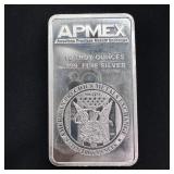 10 oz Silver Bar - APMEX