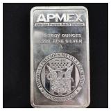 10 oz Silver Bar - APMEX