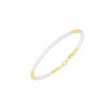 14k Yellow Gold Pearl Pallina Bead Bracelet