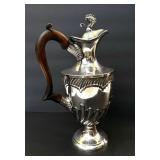 Ant. Geo. III style Silverplate Coffee Pot;