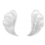 High Relief Scalloped Statement Earrings