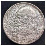 2 oz Fine Silver Round - Viking