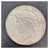 1927-D Silver Peace Dollar