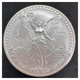 1993 - Mexico 1 oz Silver Libertad BU