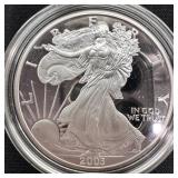 2003-W American Silver Eagle Proof