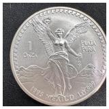 1993 - Mexico 1 oz Silver Libertad BU