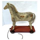 Antique/Vintage Childï¿½s Pull-Toy Horse