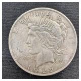 1922 Silver Peace Dollar