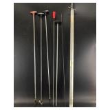 Mixed lot of long gun cleaning rods
