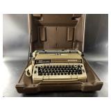 Vintage Smith and Corona typewriter in case