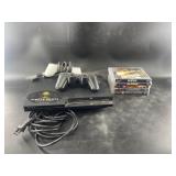 Xbox 360 with power cord, controller, etc.