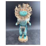 Kachina doll, "Sunface" by J.P. 11" in good condit