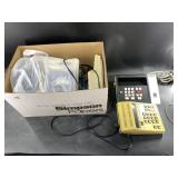 Lot of vintage calculators including larger electr