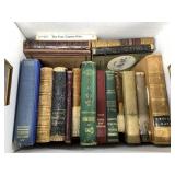 Box lot of vintage and antique school books: McGuf