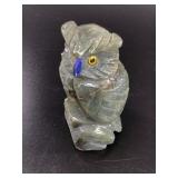 Peruvian stone owl about 4.5" tall