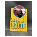 American Spirit Cigarette advertising sign 18.75"