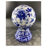 Delft style ornamental piece 12" tall