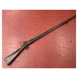 Cap and Ball rifle, no serial number, .45 caliber,