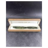 Letter opener from Cassiar Jade Inc. in original b