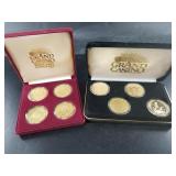 Two Grand Casino 4 piece gambling token sets