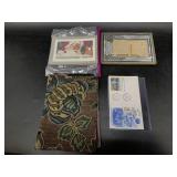 Assorted first day issue stamps and post cards, a