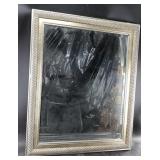 Heavy framed mirror 27" x 33"