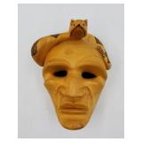 Virgil Crowe medicine man mask made from Empress t