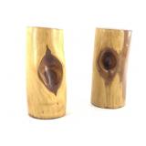 Pair of Dimond willow salt and pepper shakers both