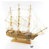 Wood ship model of HMS Victory 17 7/8"