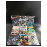 DC comics: lot with "Starblast", "Thunder Strike"