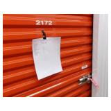 Unit 2172 (5x10x8) *PLEASE NOTE: All items must be