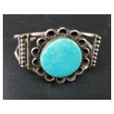 Antique silver Navajo cuff bracelet, est retail va