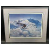 Gary Kremen double matted and framed  "New Heights