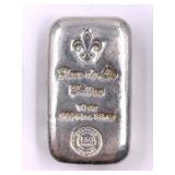 10 Troy oz. bar of .999 fine silver from Fleur de